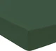 Простирадло на резинці MirSon полуторне 90x190+25 см 0844 Green Olive Сатин (2200002025386) - зображення 1