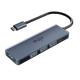 Адаптер-конвертер Aigo Type-C 3.0, USB-док-станция расширения, удлинительный кабель USB-C, USB-концентратор B01C-0.25M - изображение 4