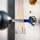 Набор из 7 сверл BOSCH для деревообработки: плоскосплавное и трехточечное сверло, 16/18/20/22/25/32 мм + удлинительный стержень 152 мм. - изображение 6