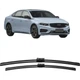 Склоочисники Aoye для моделей Geely Xingrui 2020-2026, спеціалізована безрамкова конструкція, передні щітки склоочисника оригінального розміру, комплект з 1 пари, 23 + 18 дюймів - зображення 3