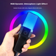 Настольный USB-микрофон Aigo K17 для компьютера, звуковой карты, стриминга, игр, а также для записи караоке и использования в качестве микрофона для настольных компьютеров, мобильных телефонов и ноутбуков. - изображение 6