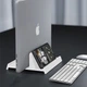 Підставка для робочого столу LinkStone Apple Mac Mini, вертикальна підставка-органайзер для зберігання речей та ноутбуків Lenovo ThinkPad Huawei Mini MacBook - зображення 5