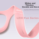 Эластичная лента Lexi с 8 слогами для тренировки спины, растяжки плеч и шеи, в форме восьмерки, для йоги, раскрывающая спину, фиолетовая Muhui. - изображение 7