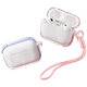 Чохол для навушників Torras O3L Heavy-Duty для Apple AirPods Pro 3-го покоління, захисний силіконовий, ударостійкий, синій - изображение 4
