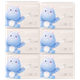 М'які серветки Bubandi Baby Cloud Cream Paper, 3-шарові, 200 аркушів, 6 упаковок, ніжні серветки для чутливої шкіри, м'які та зволожуючі серветки для обличчя - изображение 4