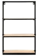 Półka ścienna Trends 4 You metalowa 3-poziomowa 40 x 12 x 65 cm 568196 (8720573549530) - obraz 2
