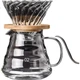 Ручна кавоварка CLITON Pour-Over Coffee Dripper з фільтр-кошиком, підходить для 1-4 порцій, домашнє використання, CL-CF08 - зображення 3