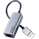 Адаптер Lenovo USB-Ethernet, конвертер мережевого кабелю RJ45 100 Мбіт/с, розширювальна док-станція USB, сумісний з ноутбуками Apple, Xiaomi, Huawei, розширювальна док-станція BY01-RA, 100 Мбіт/с - зображення 1