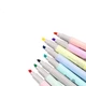 Флуоресцентная ручка Pentel с двумя наконечниками, маркер на водной основе серии Macaron Color, маркер-выделитель для учащихся SLW11P, набор из 8 цветов. - изображение 1