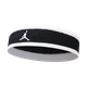 Спортивная повязка на голову NIKE Jordan Flyknit для баскетбола, фитнеса, йоги, впитывающая пот, модель J1004299189OS, черно-белая. - изображение 4