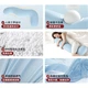 Wuyingongfang, Mu Yin Liangpin Textile Subsidiary, Sleeping Hug Pillow, Long Body Pillow for Bed, Side Sleeping Leg Pillow, Sleeping Assist - изображение 1