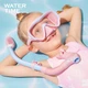 WATERTIME / Детская маска для дайвинга Shuichuan, маска для снорклинга «Три сокровища», детская маска для лица, плавательные очки, очки для подводного плавания, волшебный розовый цвет - изображение 5
