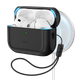 Чехол ESR для AirPods Pro 3-го поколения 2025 года, новый, MagSafe, для беспроводной зарядки, Bluetooth, противоскользящий, защита от падений, черный. - изображение 4