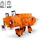 Конструктор LEGO Minecraft Лиса 497 деталей (21588) - изображение 3