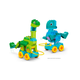Конструктор LEGO DUPLO Town Динозаври на колесах 3в1 108 деталей (10451) - зображення 4