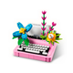 Конструктор LEGO Creator Печатная машинка с цветами 363 детали (31169) - изображение 3
