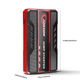 Портативное пусковое устройство для авто AOKOEE Jump Starter 12V — Бустер, повербанк, LED-фонарик 300 LM, 2xUSB - изображение 2
