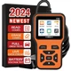 Автосканер OBD2 V500 проводной цветной дисплей — Автомобильный диагностический сканер считыватель ошибок Check Engine - изображение 1
