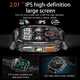 Смарт-годинник AK103 з 2,01-дюймовим HD-екраном, Bluetooth-дзвінками - изображение 6
