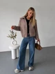 Жіноча демісезонна куртка букле Uaclothes 46 Капучино (like39497-199381350) - изображение 1