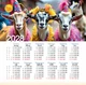 Календар 2027 Рік Кози (Funny Goat) із серії Свято кожен день - зображення 14