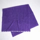 Полотенце махровое для душа с орнаментом GM Textile 70х140см 400г/м2 (Фиолетовый) - изображение 2