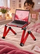 Красный столик для ноутбука 15.6" LOW T4 Cherry - изображение 1