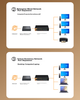 Коммутатор KeepLINK KP-9000 8-портовый гигабитный с облачным управлением, металлический корпус - изображение 10