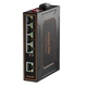 KeepLINK KP-9000-35-5TP Промисловий комутатор PoE 100 Мбіт/с, 5 портів, металевий корпус, на DIN-рейку, вхід постійного струму 48-58 В на одиницю - изображение 1