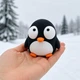 Интерактивная 3D-фигурка Пингвин с подвижными глазами - изображение 2