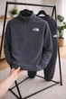Костюм спортивний чоловічий теплий плюш графіт ТНФ XXL - изображение 2