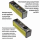Корпус для складання Power Bank 65W на 8 акумуляторів 18650, підтримка заряджання ноутбуків, PD 3.1, USB, Type-C, DC 3.3-24V, дисплей, LED-підсвітка, жовтий - изображение 6