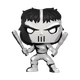 Коллекционная фигурка Funko POP! Retro Toys: Teenage Mutant Ninja Turtles — CASEY JONES WITH BASEBALL BATS (CHASE) (Кейси Джонс с бейсбольными битами) #36 - изображение 2
