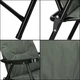 Садовое кресло Springos складное GC0064 Grey/Black - изображение 5