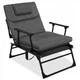 Кресло-раскладушка садовое Springos складное GC0067 Grey/Black - изображение 5