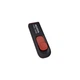 USB флеш накопичувач A-DATA 64GB C008 Black+Red USB 2.0 (AC008-64G-RKD) - изображение 1