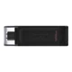 USB флеш накопичувач Kingston 128GB DataTraveler 70 USB 3.2 / Type-C - изображение 2
