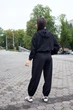 Базовый спортивный костюм двойка с капюшоном турецкий трикотаж штаны джоггеры Aksan 26.3030 40(XS) Черный - изображение 3