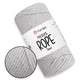 Пряжа-шнур YarnArt Macrame Rope 3mm, Серый №756, 250 г / 63 м, хлопковый шнур для вязания, макраме, сумок, корзин и кашпо - изображение 1
