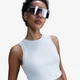 Спортивний топ для фітнесу жіночий Nike Nsw Essntl Rib Crp S Блакитний FB8279-423 - зображення 3