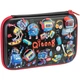 Пенал Cool For School 1 відділення з органайзером чорний (QT-5773-Black) - зображення 1