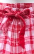 Штаны пижамные женские красные в клетку фланель красный+розовый Victoria's Secret PINK QAK18 размер S - изображение 2