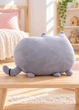 Мягкая игрушка Кот Пушин Pusheen 40 см плюшевая подушка для сна объятий и отдыха серый (M9123RK) - изображение 3