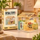 Конструктор DIY Мини-кухня 125 деталей, миниатюрный домик с мебелью и аксессуарами (10956) - изображение 2