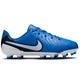 Бутсы детские Nike Tiempo Jr Tie Legend 10 Club Fg/Mg 33 Синий DV4352-400 - изображение 4
