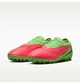 Бутсы унисекс Nike Reactx Phantom 6 Low Pro Tf Eh Green/Red 45 IH1788-603 - изображение 5
