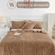 Плед двуспальный KOLOCO "Шарпей Comfort 3D" 180 х 200 см (43231) Коричневый - изображение 4