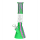 Бонг силиконовый модульный Classic Beaker BeeHive 27 см с перколятором зелено-фиолетовая - изображение 2