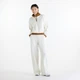 Жіноча бежева спортивна кофта Sport Legacy Pique 1/4 New Balance Zip 34 (XS) (WT62T5OMAGA) - зображення 4