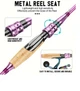 Спінінг рожевий Rubar Sougayiland SE S702ML 210 см 3.5-21gr. - зображення 7